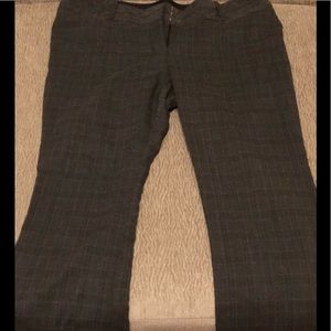 Plaid dress pants